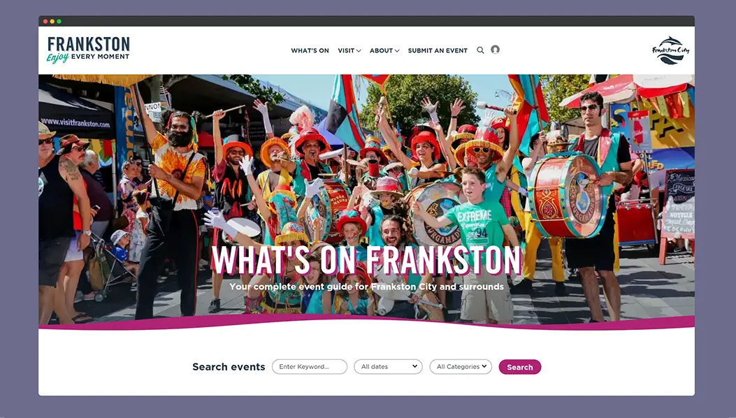 What's on Frankston Homepage